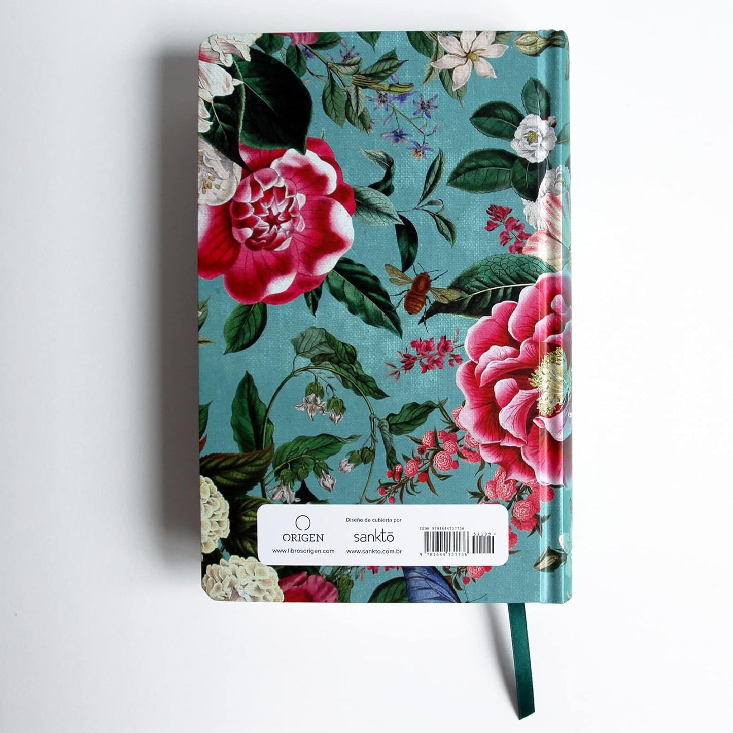 Biblia Reina Valera 1960 letra 10,5 puntos tapa dura Jardín de flores