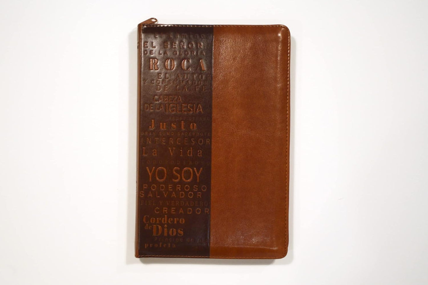 Biblia RVR 1960 letra grande tamaño manual cremallera e índice