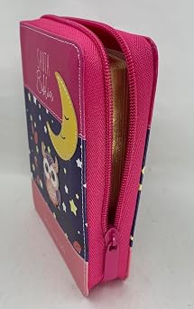 Biblia de Tamaño Bolsillo con Cierre RV1960 fucsia/rosa/turquesa para mujeres