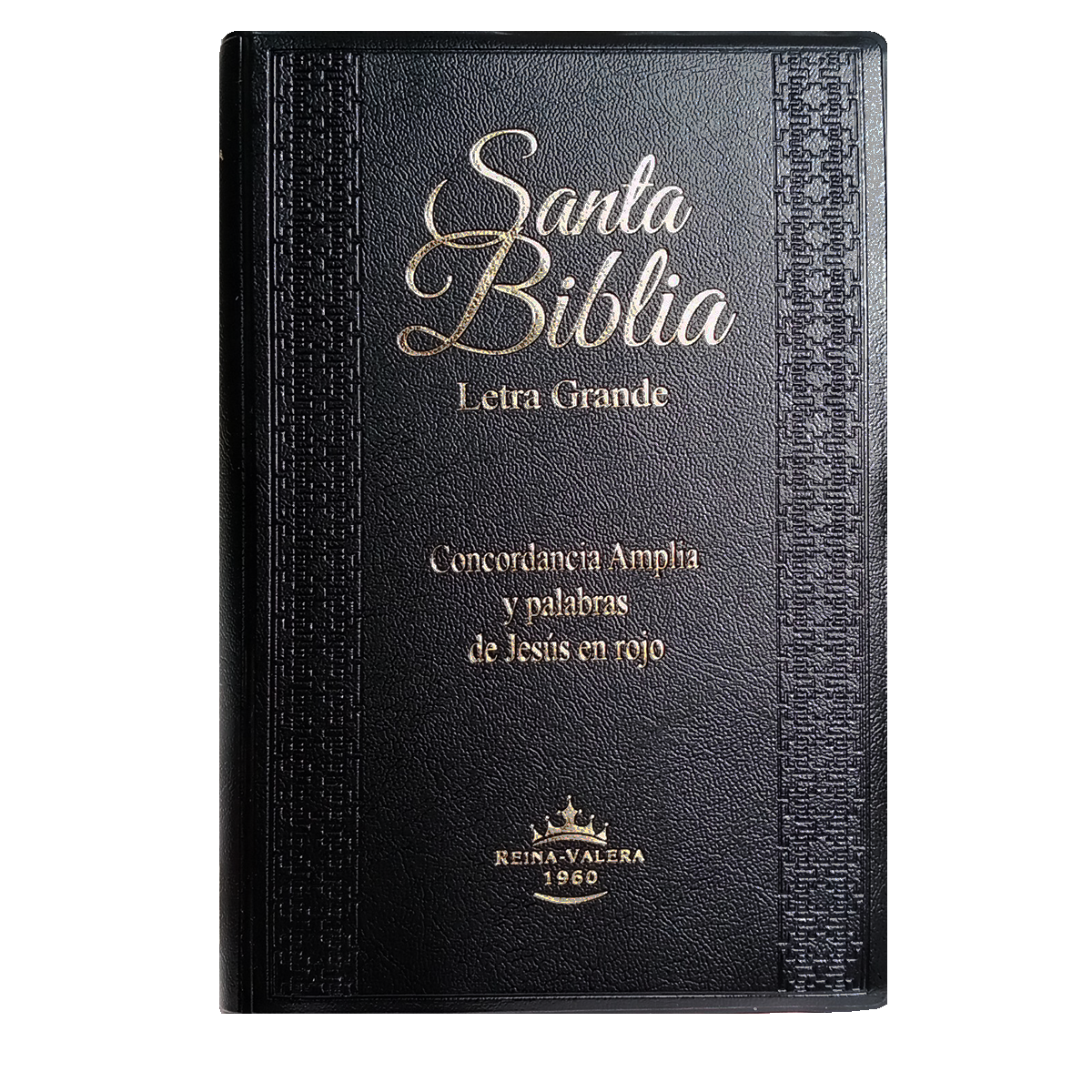 Biblia RVR1960 Letra grande indice concordancia negro