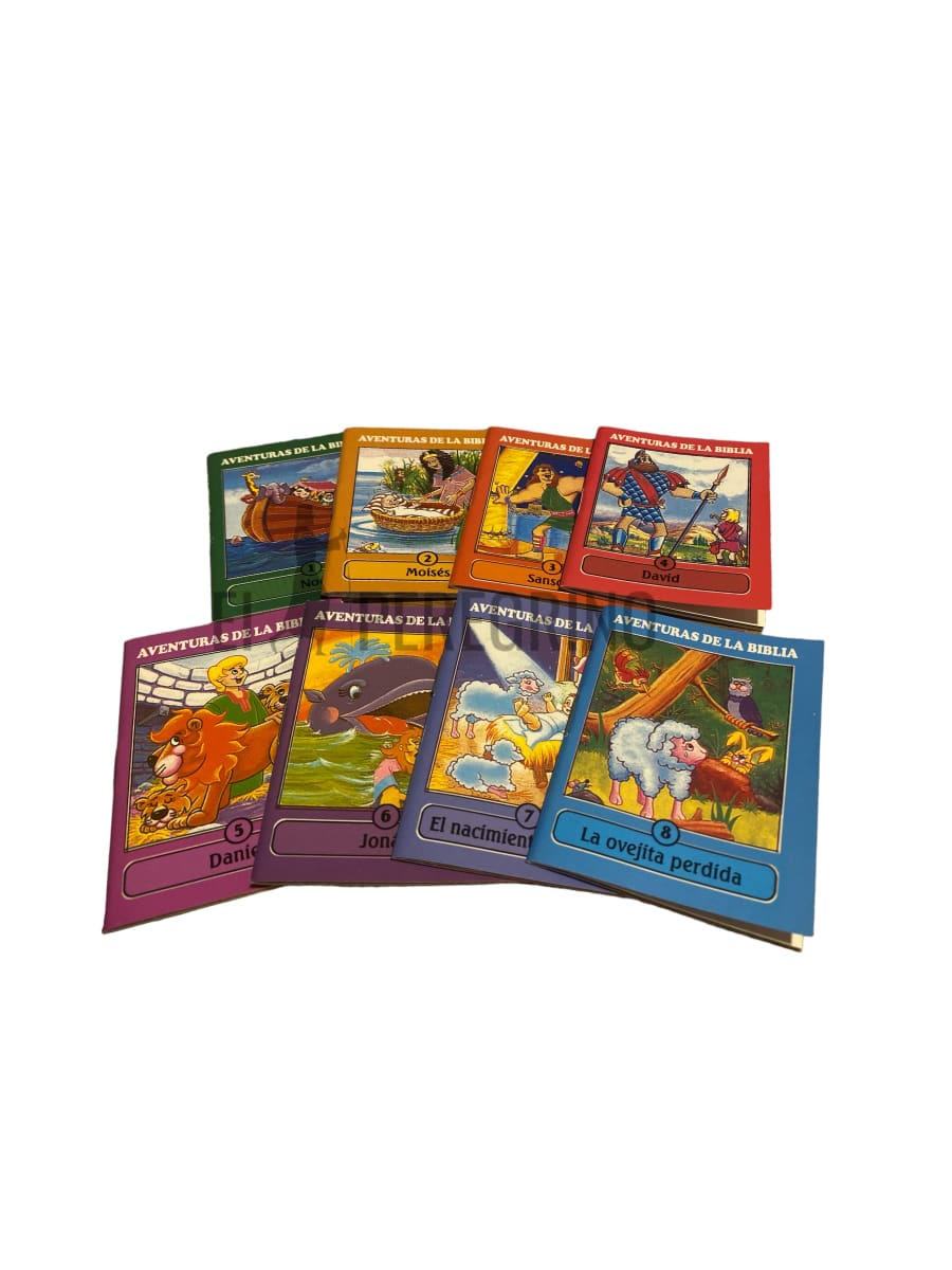 8 Libritos Cristianos Para Niños Aventuras De La Biblia 1