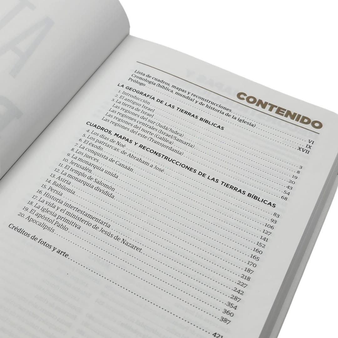 Libro Atlas Bíblico, Revisado y Expandido