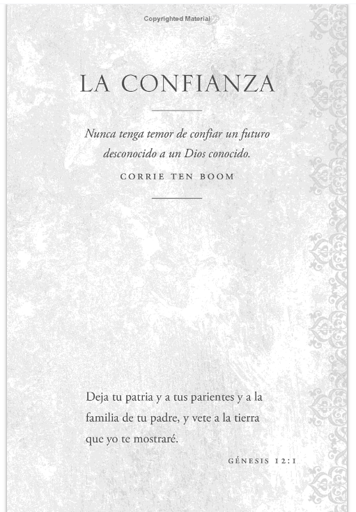 Libro Fe para el camino: Meditaciones diarias para una confianza firme en Dios