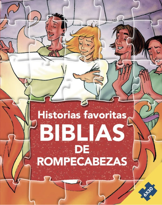 Biblia de Rompecabezas para Niños 3 a 5 años | Historias Favoritas