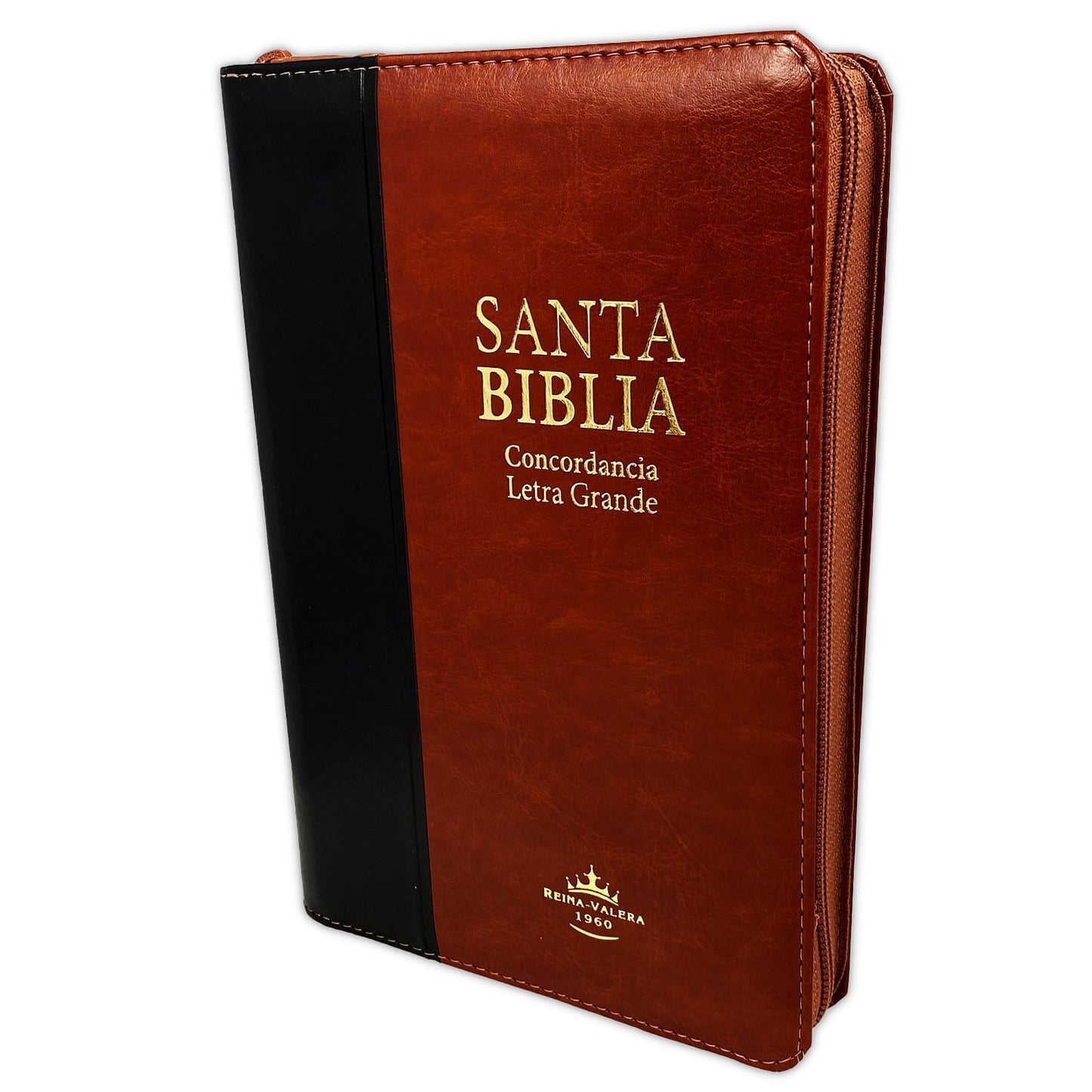 Biblia Reina Valera 1960 Bicolor Letra Grande Concordancia Índice Cierre